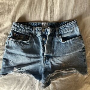 BDG Light Blue Jean Shorts